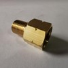 Reduction Gas Hose Connection 3/8 Inch Union Nut to 1/4