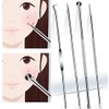 Professional Blackhead Remover Tweezers, Facial Extractor Tool (8Pcs/Set)