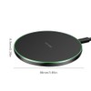 Alfombrilla de carga inalámbrica de 30 W con cable tipo