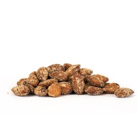 Mesquite Smoked Almonds Steam Pasteurized Smoky Roasted Seasoned Savory Nut Snacks from the Sohnrey Family Farm 2-Pack of 16 oz Pouches