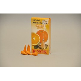 Knox Incense Cones - Orange - 24 Pieces/Pkg (2, Orange)