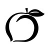 Georgia Peach Vinyl Decal Window Sticker 396