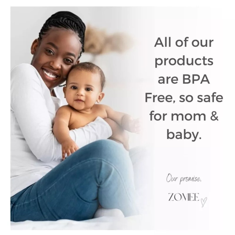 Zomee Silicone Hands Free Collection Cups