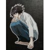 L Lawliet from Death Note Glossy Sticker Anime Waterproof!