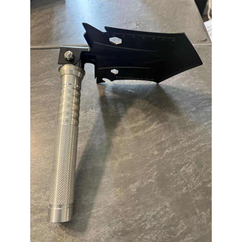 exist outdoor Survival Shovel Axe Kit Multitool Folding Pickaxe for