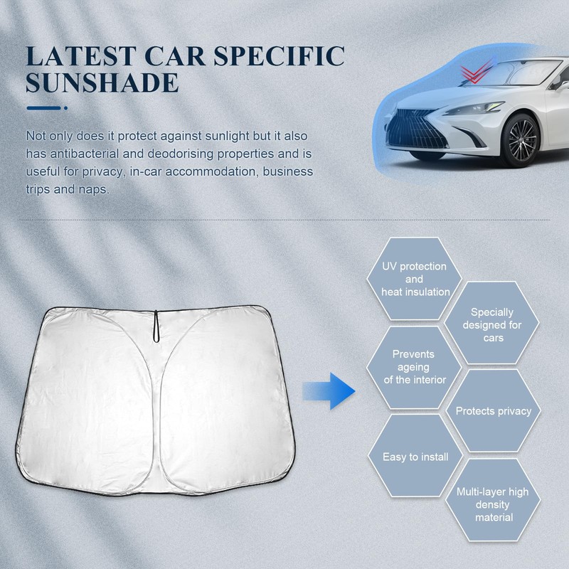 BIBIBO Lexus ES Windscreen Cover, Car Cover Compatible with Lexus