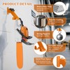 Chainsaw Hanger, 3-in-1 Chainsaw Wall Mount Adjustable Screws for Variety