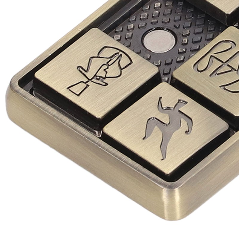 Metal Sliding Toy Special Patterns ​Relieve Stress Anxiety Fingertip Push