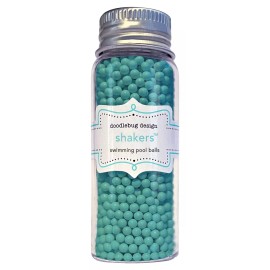 Doodlebug Shakers Swimming Pool Blue Balls Fillers for Cards & Crafts