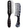 Bablo Pomade Men's Hair Brush Skull Brush & Wide Comb