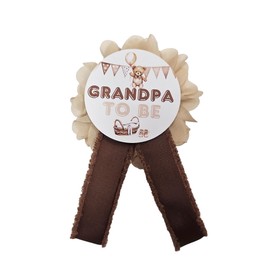 Little Brown Bear Baby Shower or Pregnancy Announcement Gender Neutral Party Favors, Baby Shower Decorations, Baby Shower Invitations, Baby Shower Invites, Baby Shower Gifts (daddy)