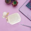 KOMBIUDA Creative Shell Pattern Earbuds Protector Case for Stylish TPU
