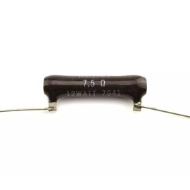 Ohmite Brown Devil B12J7R5, 7.5 Ohm 12 Watt Wirewound Power Resistor 12W