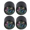 4 Pcs Electric Bass Knob Dome Metal High End Shell