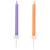 Rayher Candele Party Colorate, 5Mm Ø, 5,5Cm, Incl. Maniglia, Box