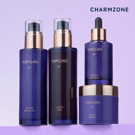 Charmzone Top Class 7th Generation Basic Set Skin Lotion Lifting Cream Ampoule / 참존 탑클래스 7세대 기초 세트 스킨 로션 리프팅크림 앰플