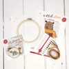 The Crafty Kit Company Bear DIY Cross Stitch Craft Kit
