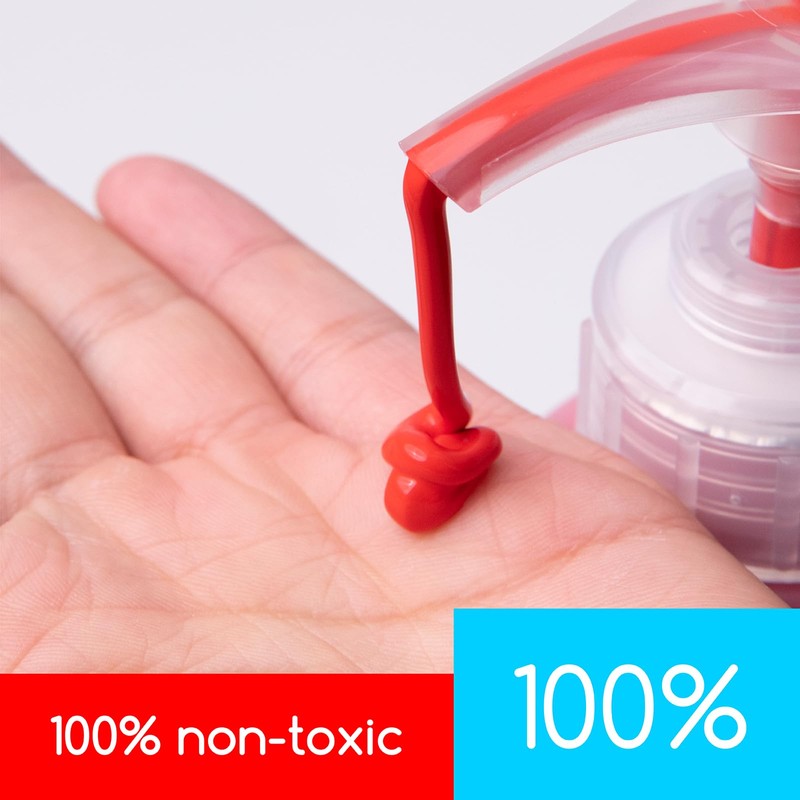 MEEDEN Scarlet Red Acrylic Paint: 1 L /33.8 oz Satin