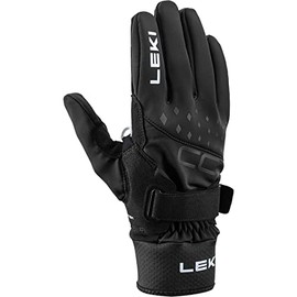 LEKI CC Shark Black - Thin Lightweight Cross Country Gloves Size 9.5 - Colour Black