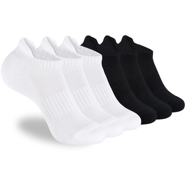 ATBITER Womens Ankle Socks 6 Pairs Cushioned Running Athletic No