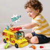 iPlay, iLearn Toddler Busy Bus Toy, Kids Take Apart School