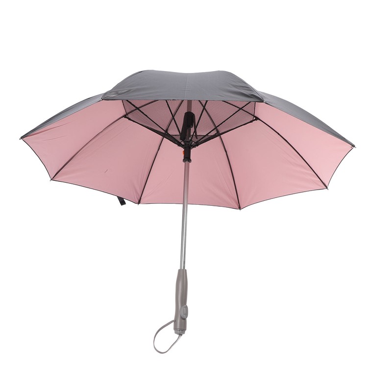 Umbrella with Built In Fan and Mist Spray 190T Vinyl