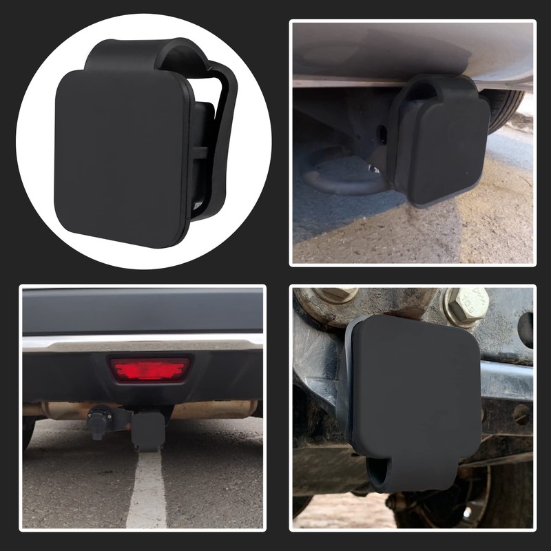 2 inch Hitch Tube Plug Trailer Hitch Cover Fits 2x2