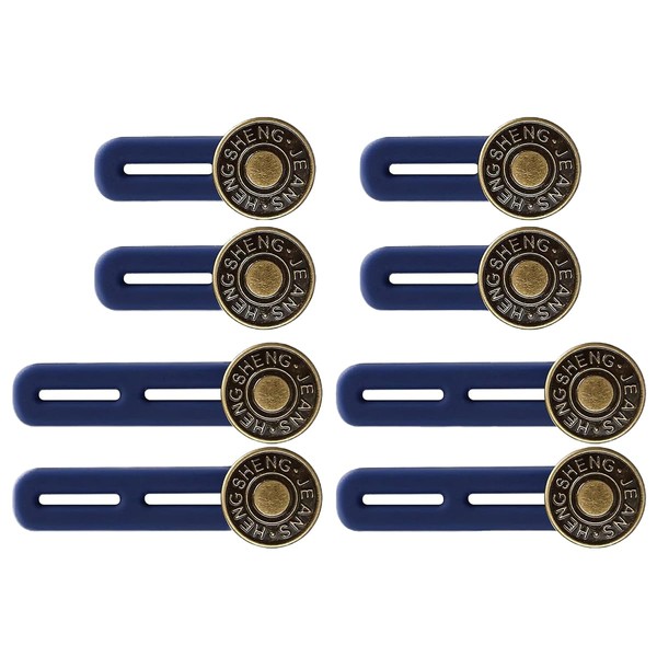 UBRAVE Button Extender for Jeans, 8 Pcs Pants Waist Extender