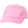 New Hattan 1400 Washed Baseball Cap, light pink