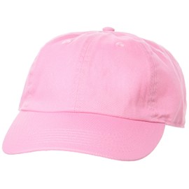 New Hattan 1400 Washed Baseball Cap, light pink