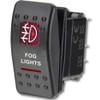 Mintice™ 12 V Car Red LED Light Illuminated Rocker Switch