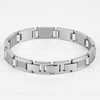 Feifuli Men's Stainless Steel Bracelet 7.5-8.9 Inches Solid Thick Chain