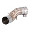 Motorcycle Full Exhaust System Middle Pipe Link Connect for Kawasaki