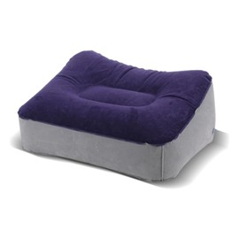 MUFUSHAN Footrest Air Cushion Foot Pillow for Car Airplane Travel Home Office Relax Portable Soft Touch
