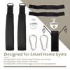 YIYANTO 2Pcs Pilates Loops Compatible with Tonal Machine Reformer Equipment,