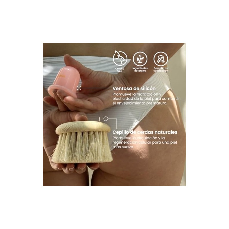 Kit para celulitis con Ventosa Azala Cup + Cepillo Azala