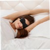 IWOWHERO 2Pcs Comfortable Blindfold Eye Masks Contoured Sleeping Eye Covers