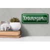 FEMER Tin Sign Herb Garden 27 x 10 cm Dill