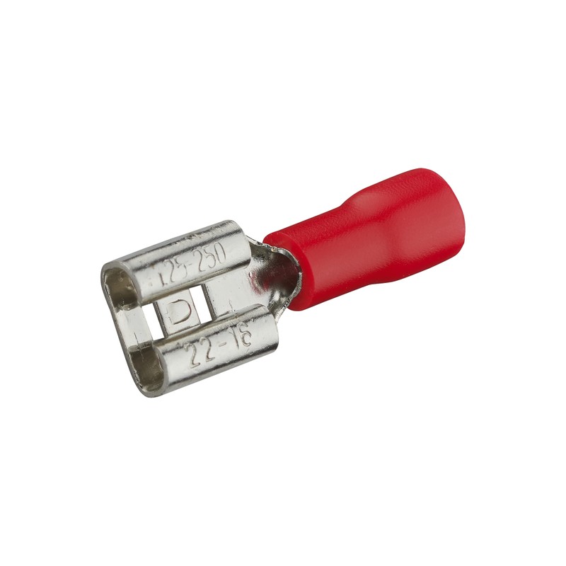Debflex 711042 Clips, 10 Preset Insulated 2.5" x 0.3" Red
