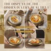Andaliz 10 Inch Porcelain Dinner Plates Set of 4 -