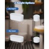 Hibbent 10 pieces Toilet Seat Bumpers for Bidet Attachment, Strong