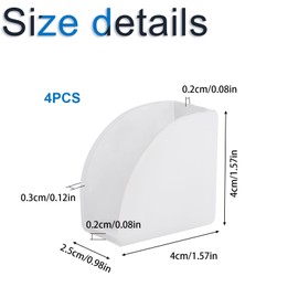 INCREWAY Cabinet Door Edge Guards, 4PCS Silicone Self Adhesive Safety Corner Cushion Door Edge Guard Corner Protectors Suitable for Cabinet Doors of 18-20mm Thickness