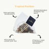 Tropical Rooibos Tea, Pyramid Tea Bags, Herbal Tea, Caffeine Free,