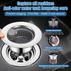 Sink Drain Strainer - Sink Stopper Drain, 3 in 1