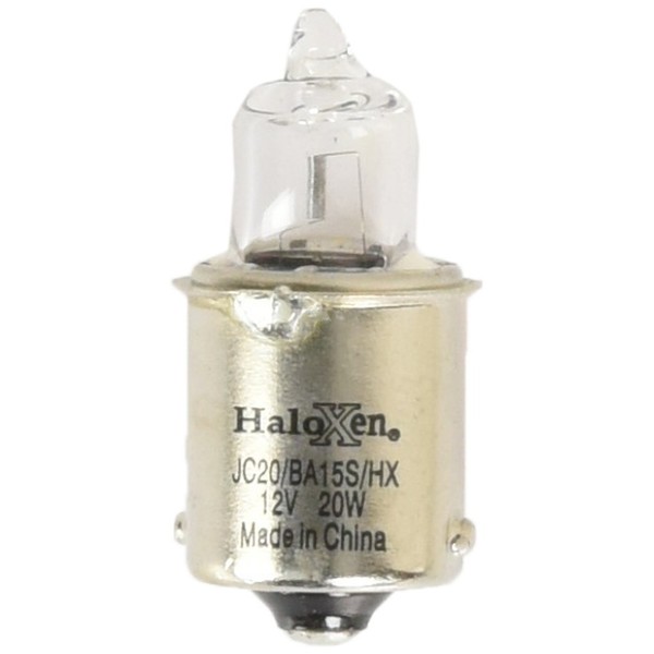 Halco Lighting Technologies JC20/BA15S/HX T8U2FR12/850/DIR/LED 107718 20W JC 12V BA15S Prism Halogen Incandescent Bulbs