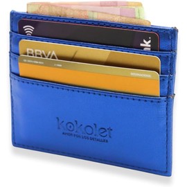 Tarjetero Cartera (Celeste)