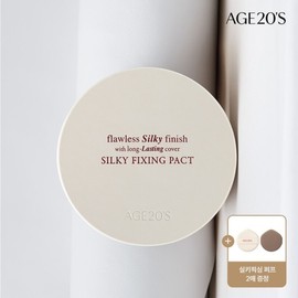 에이지투웨니스 실키 픽싱 팩트본품+리필1) SPF50+) Age 20's Silky Fixing Pact (Main Product + 1 Refill) SPF50+