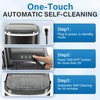 Simple Deluxe Ice Maker for Countertop, Self-Cleaning, Portable Ice Machine