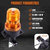 MAGIC SELECT LED Strobe Beacon Light DC10-30V. Tractor Emergency light.
