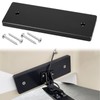 Verdanzia Transducer Mounting Plate with Screws, UV-Resistant Transducer Mounting Board